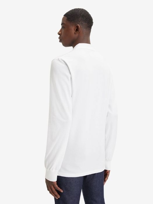 Levi's Мужское Поло С Длинным Рукавом белое Relaxed [2]
