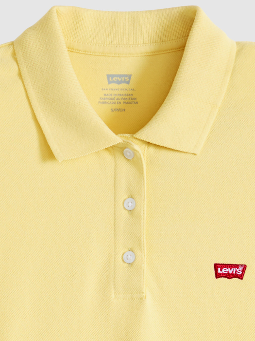 Levi's Tricou Polo Galben Regular Femei [6]