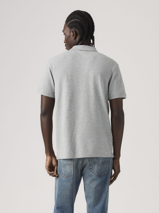 Levi's Tricou Polo Gri Inchis Regular Barbati [4]