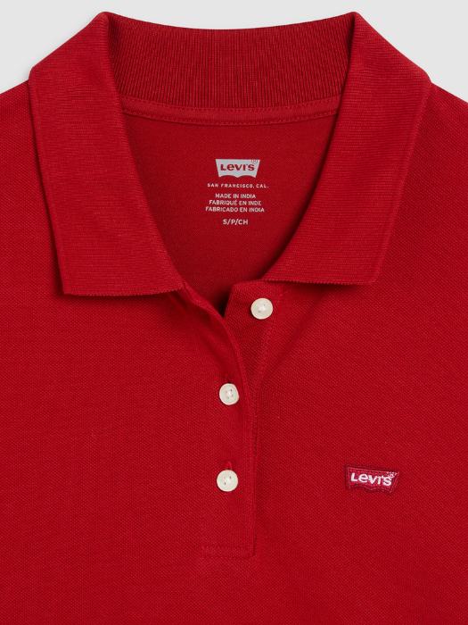 Levi's Tricou Polo Rosu Regular Femei [5]