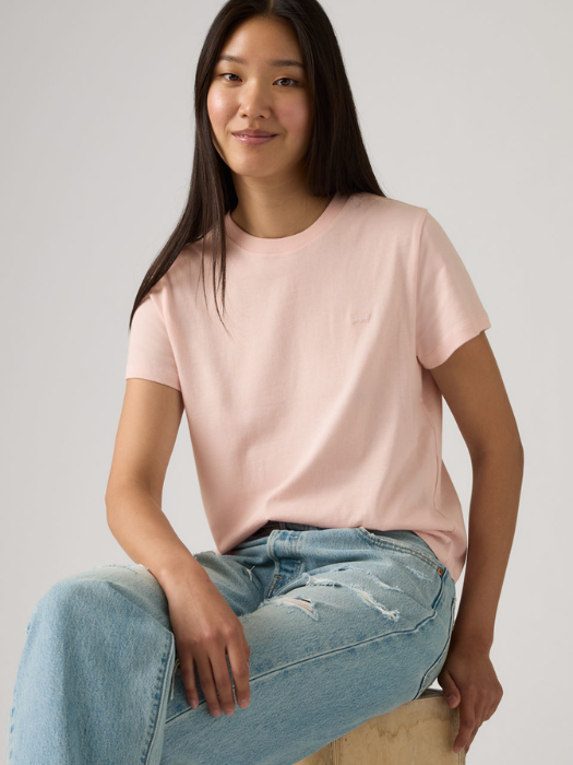 Levi's Tricou Roz Regular Femei [3]