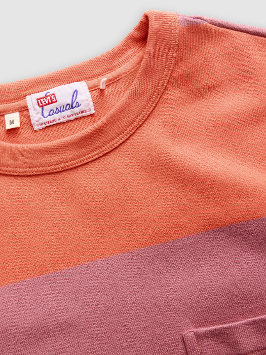 Levi's Мужская Футболка Оранжевая Relaxed [8]