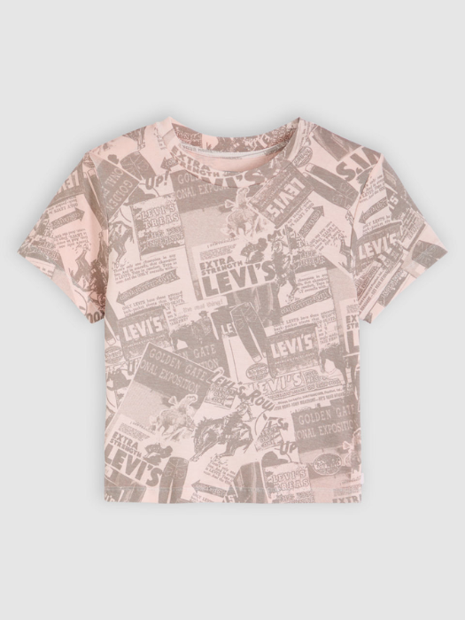 Levi's Женская Футболка Розовая Slim [5]