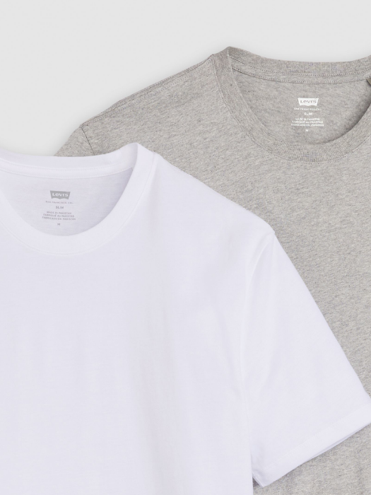 Levi's Мужской Набор Футболок Светло-Серый Regular [9]