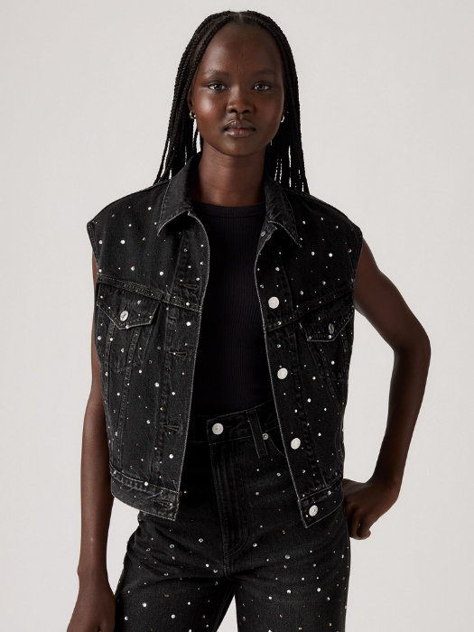 Levi's Vesta Gri Inchis Regular Femei [3]