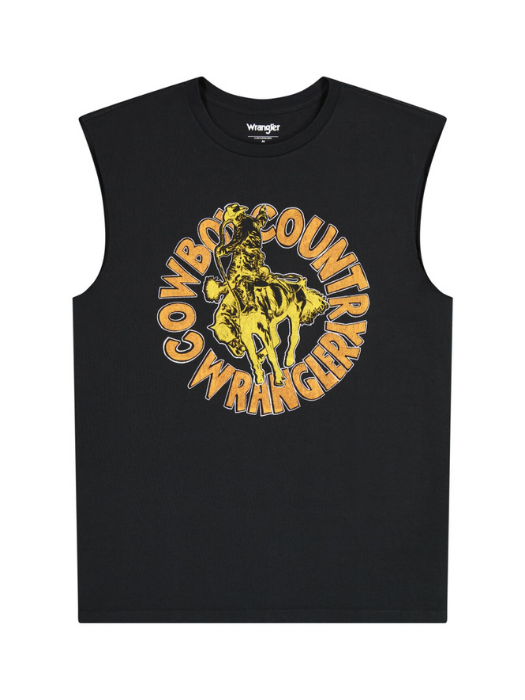 Мужская Майка Чёрная Relaxed [6]