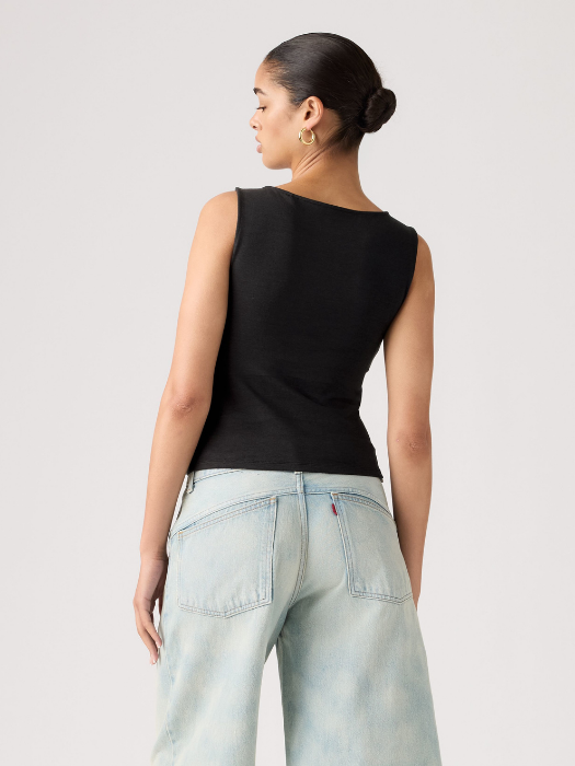 Maiou Negru Slim Femei [4]