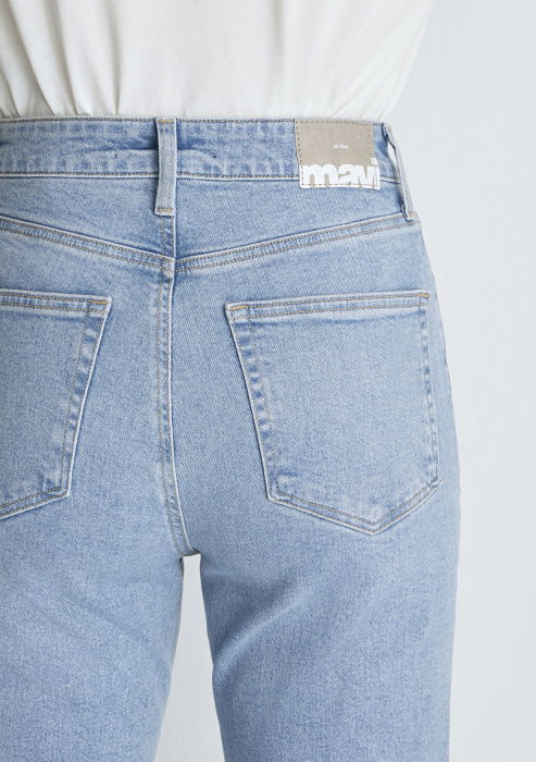 Blugi Albastri Deschisi Los Angeles Flare, Bootcut Femei [7]