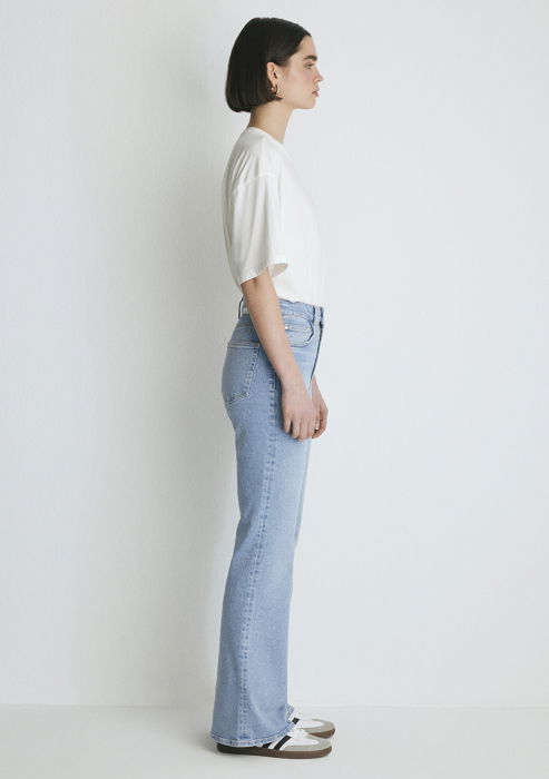 Blugi Albastri Deschisi Los Angeles Flare, Bootcut Femei [5]