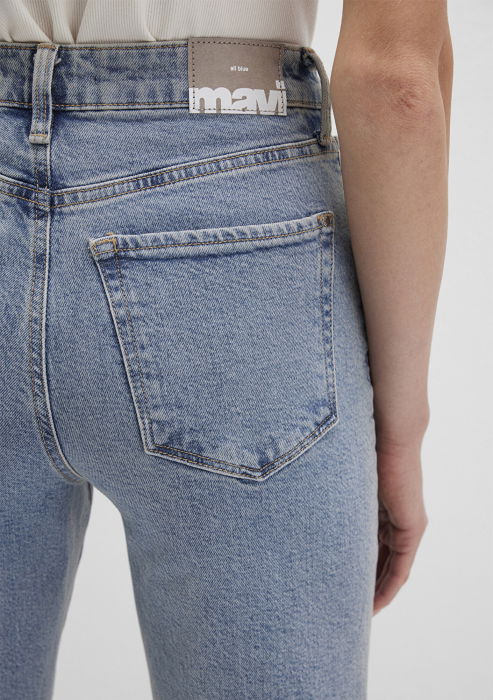 Mavi Blugi Albastri Deschisi Star Mom Femei [8]