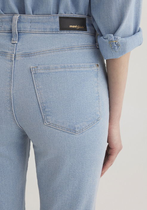 Mavi Blugi Albastri Deschisi Cindy Mom Femei [8]