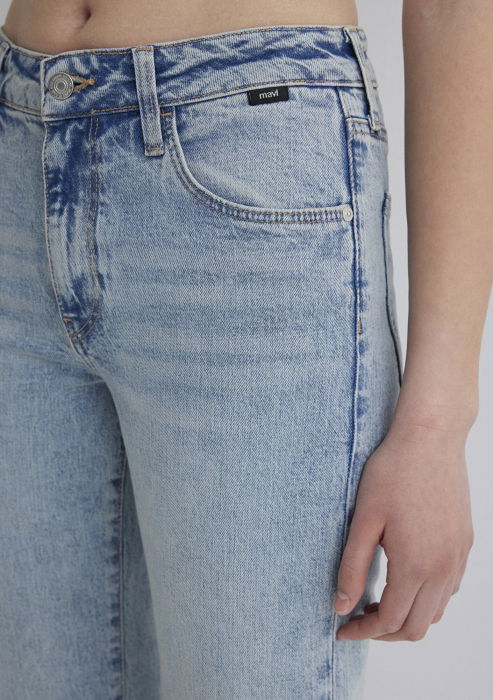 Mavi Женские Джинсы Синие Straight [6]