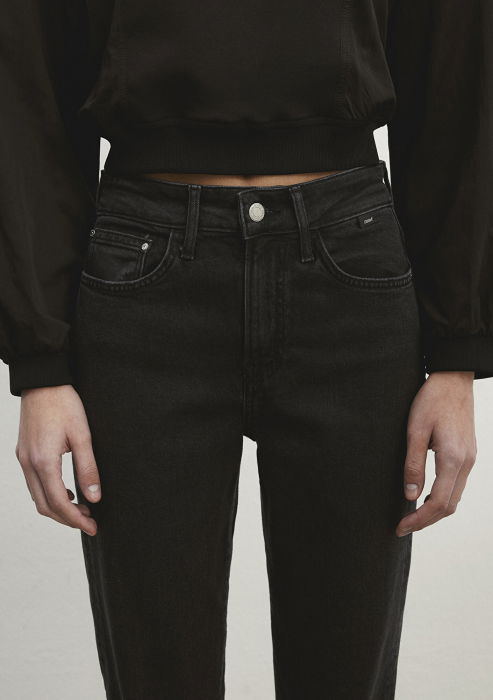 Mavi Blugi Gri Inchis Cindy Mom Femei [6]