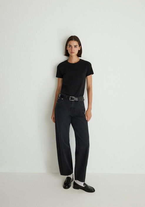 Mavi Blugi Negri Leila Baggy Femei [1]