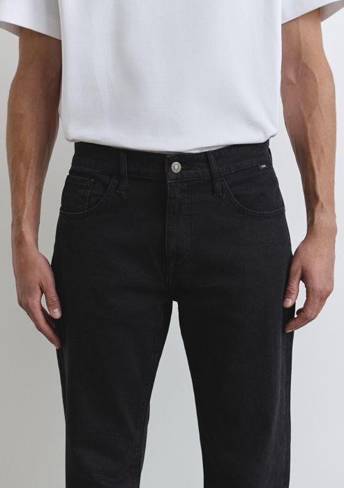 Blugi Gri Inchis Lisbon Loose Barbati [7]