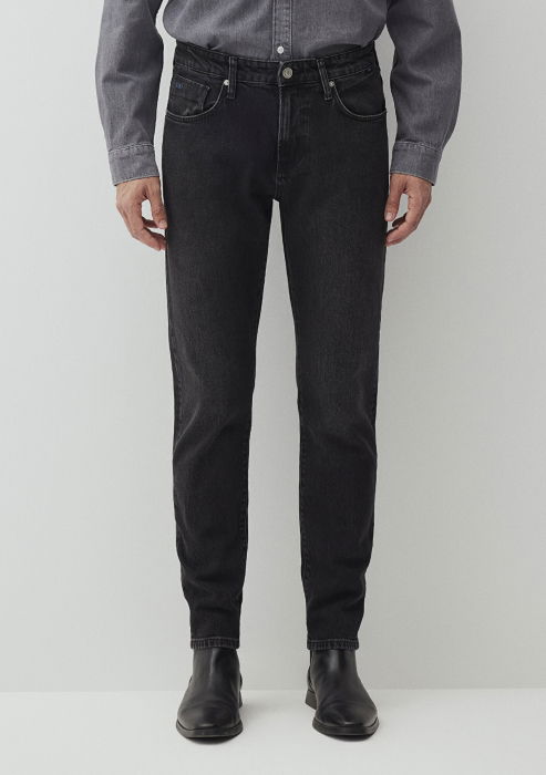 Mavi Blugi Gri Inchis London Tapered Barbati [5]