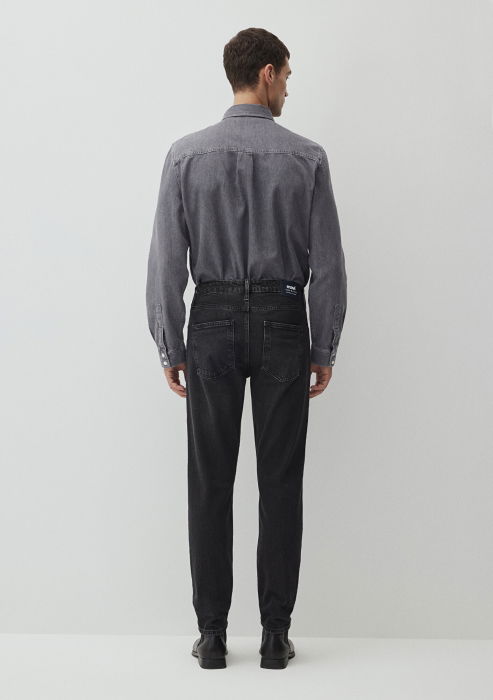 Mavi Blugi Gri Inchis London Tapered Barbati [6]