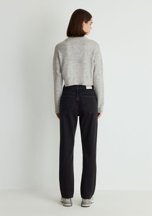 Mavi Женские Джинсы Чёрные New York Straight [6]