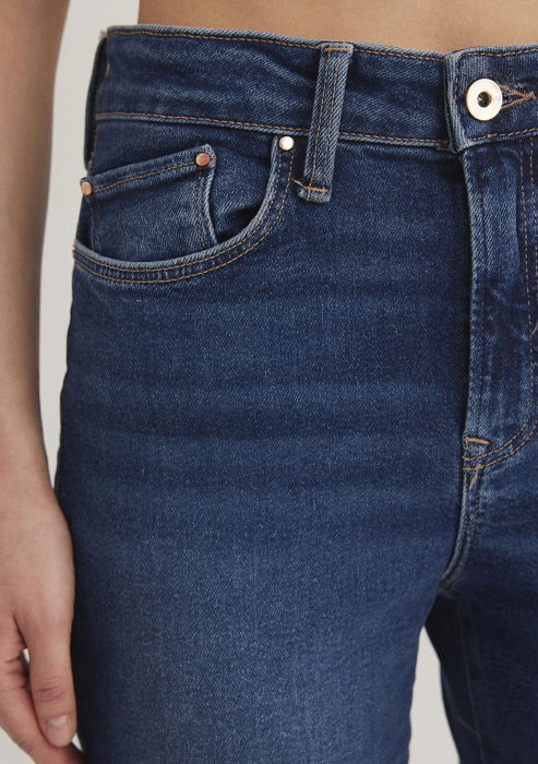 Mavi Blugi Albastri Cindy Mom Femei [8]