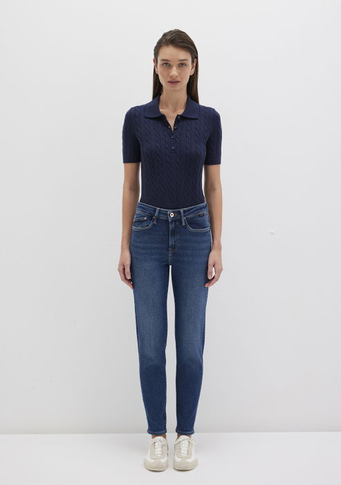 Mavi Blugi Albastri Cindy Mom Femei [3]