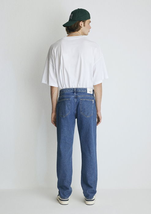 Mavi Мужские Джинсы Темно-Синие Lisbon Loose Straight [4]