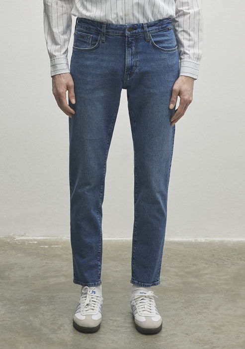 Mavi Blugi Albastri London Tapered Barbati [3]