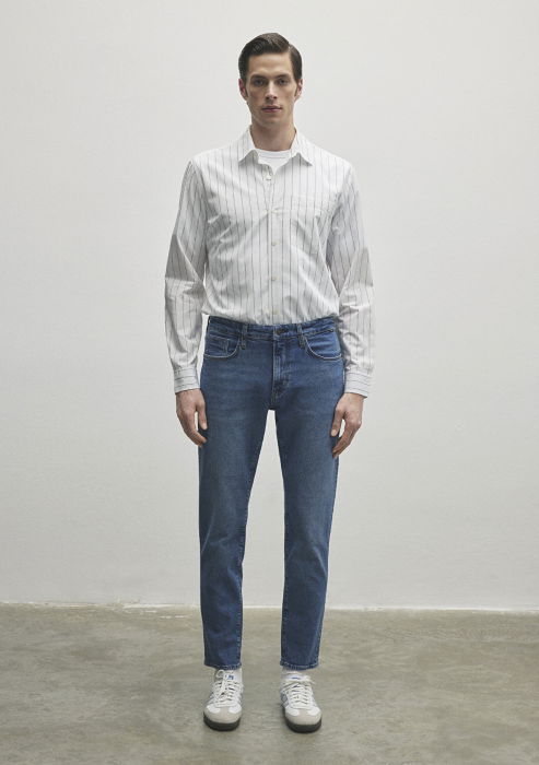 Mavi Blugi Albastri London Tapered Barbati [2]