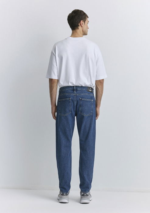 Blugi Albastri London Tapered Barbati [4]