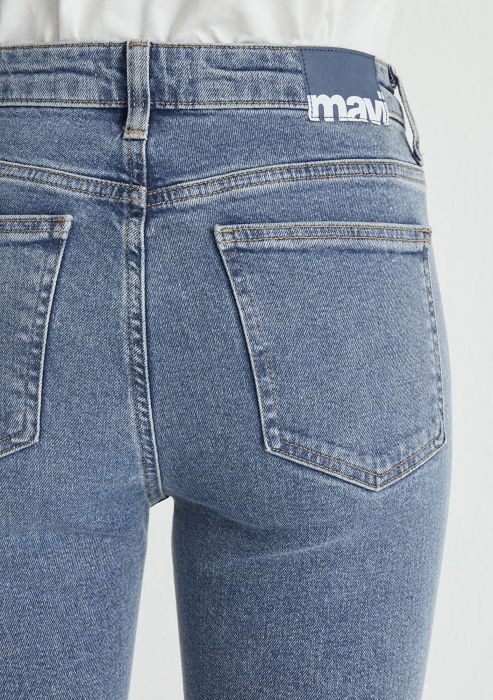 Blugi Maro Inchis Maria Flare Femei [9]