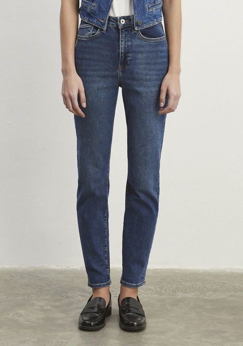 Mavi Blugi Navy Star Mom Femei [4]