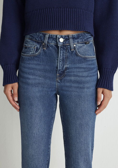 Mavi Blugi Albastri Cindy Mom Femei [8]