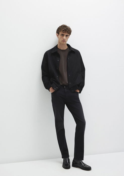 Mavi Джинсы Deep Smoke Marcus Slim Straight [1]