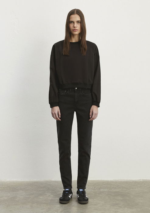 Mavi Женские Джинсы Тёмные Серые Cindy Mom [2]