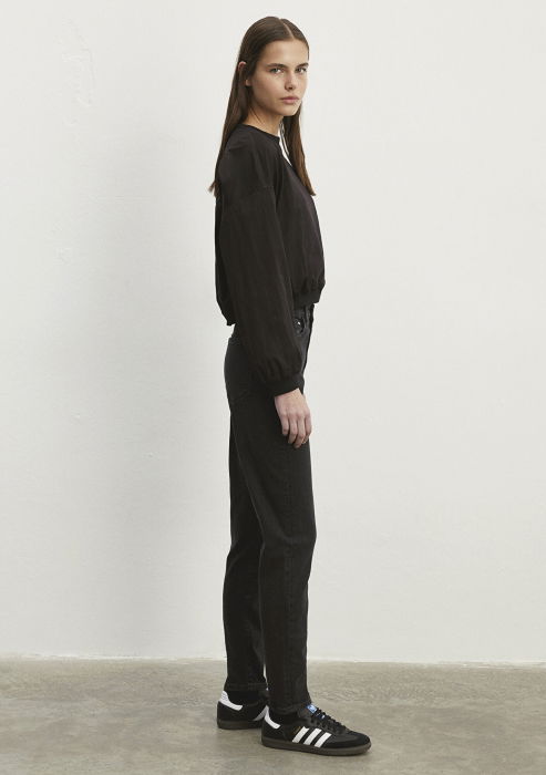 Mavi Женские Джинсы Тёмные Серые Cindy Mom [5]