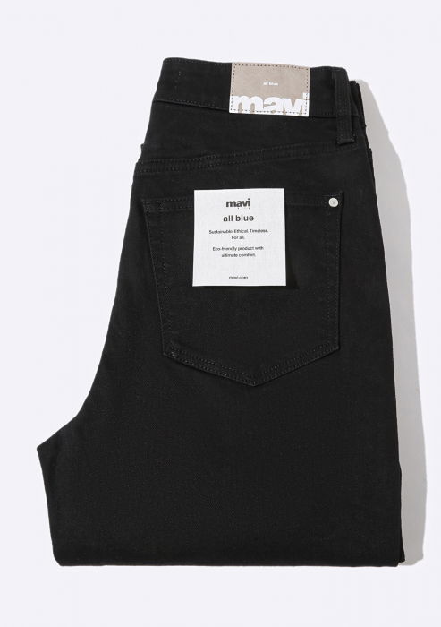 Mavi Женские Джинсы Чёрные Star Mom [10]