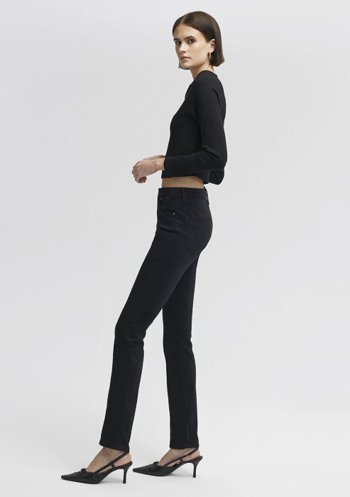Mavi Женские Джинсы Чёрные Kendra Straight [5]