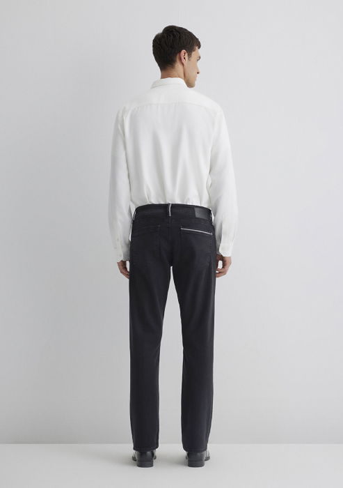 Mavi Мужские Джинсы Чёрные Hunter Straight [6]