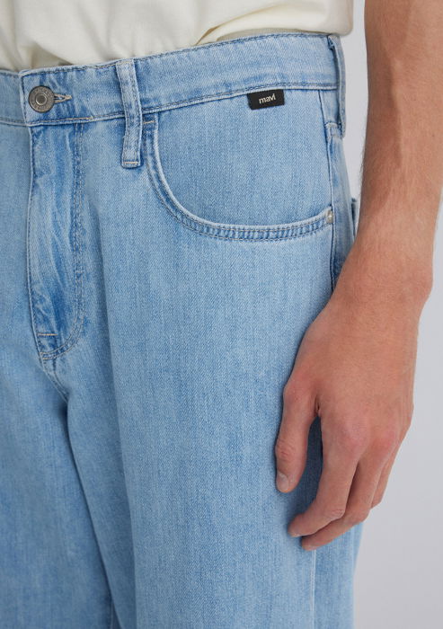 Mavi Blugi Albastri Deschisi MITTE Loose Barbati [6]