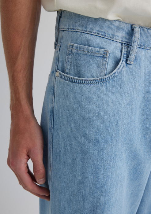 Mavi Blugi Albastri Deschisi MITTE Loose Barbati [7]