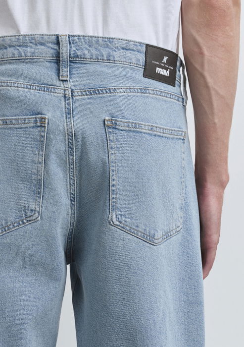 Mavi Blugi Albastri Deschisi TORONTO Baggy Barbati [8]