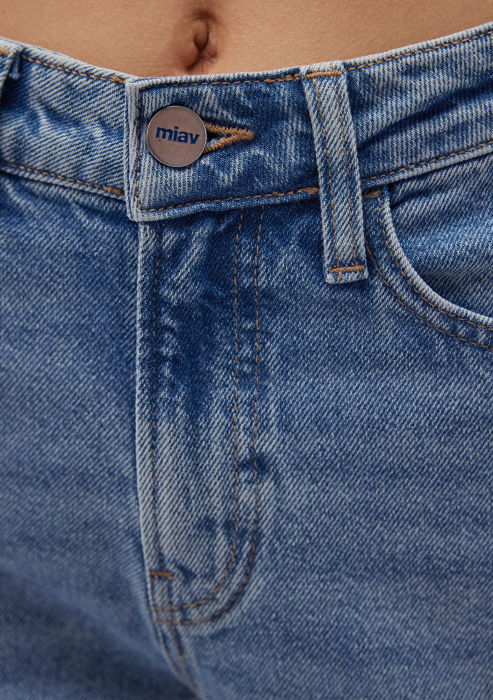 Mavi Blugi Albastri MIAV Flare Bootcut Femei [8]