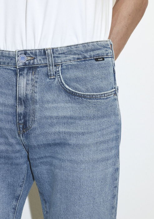 Mavi Мужские Джинсы Синие Milan Slim Tapered [7]