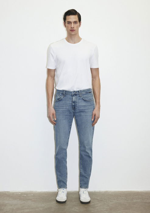 Mavi Мужские Джинсы Синие Milan Slim Tapered [2]