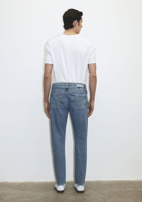 Mavi Blugi Albastri Milan Slim Tapered Barbati [4]