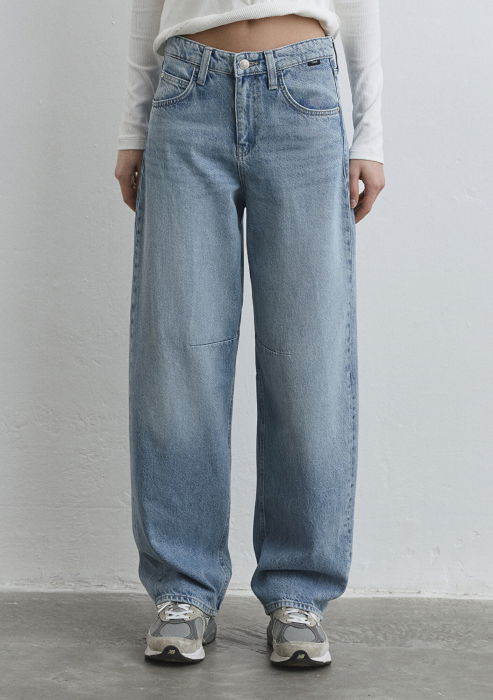 Mavi Джинсы Mid Blue Lisa Baggy [6]