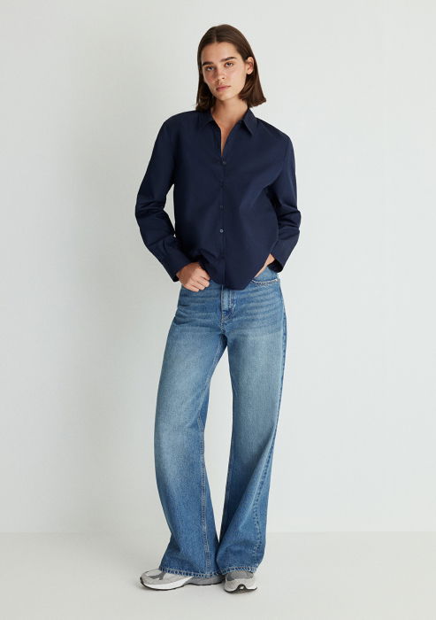 Mavi Blugi Albastri Deschisi Malibu Wide Leg Femei [1]