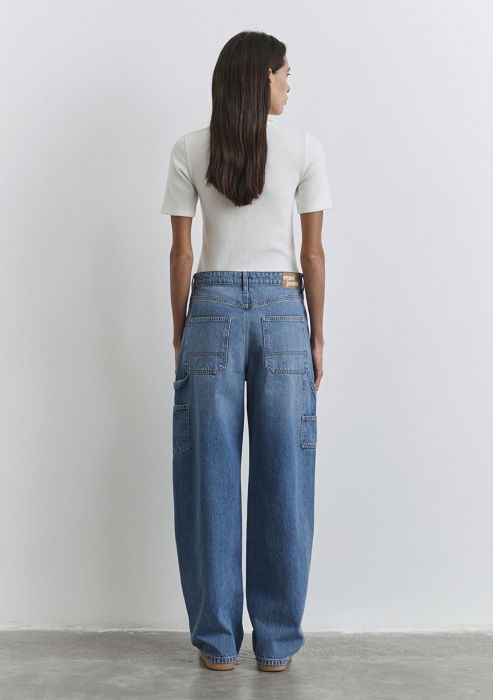 Mavi Джинсы Mid Brushed BERRY Baggy [6]