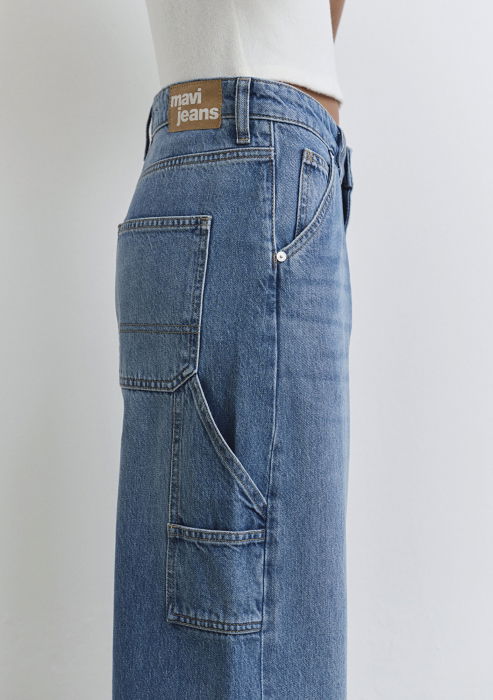 Mavi Джинсы Mid Brushed BERRY Baggy [8]