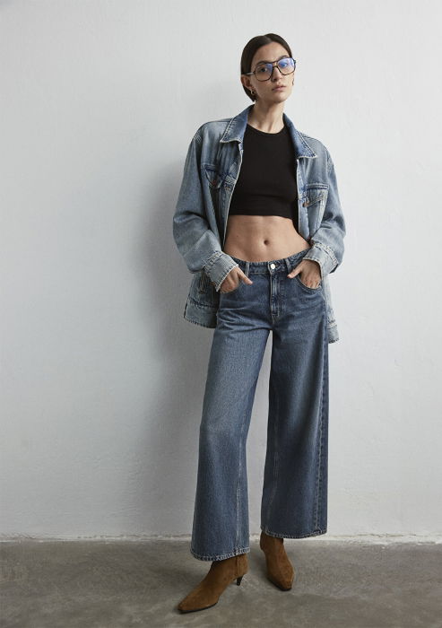 Mavi Джинсы Mid Used SIENA Wide Leg [3]