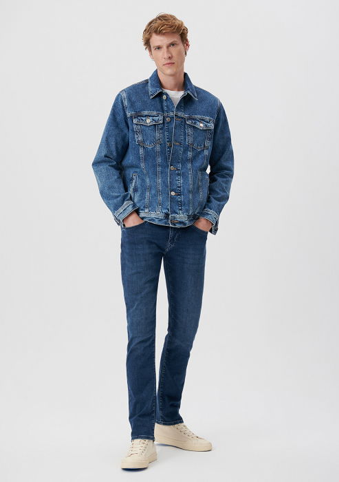 Mavi Blugi Navy Marcus Slim Straight Barbati [2]